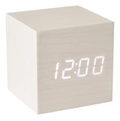 REVEIL LED BOIS BLANC