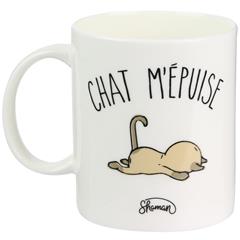 MUG CHAT M EPUISE