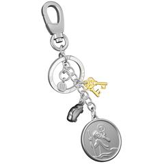 PORTE-CLES ST CHRISTOPHE CHROME