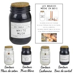 BOUGIE LAB AVEC COUVERCLE LIEGE 12.7CM A4