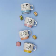 COFFRET 4 TASSES EMPILABLES