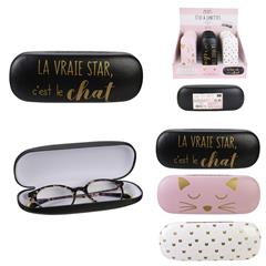 BOITIER A LUNETTES CHAT