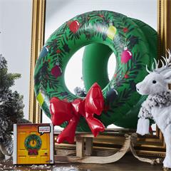 COURONNE DE NOEL GONFLABLE