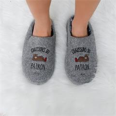 CHAUSSONS DU PATRON TAILLES ASSORTIES