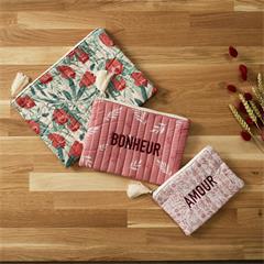 LOT DE 3 TROUSSES BOHEME