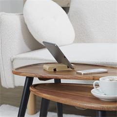 SUPPORT SMARTPHONE ET TABLETTE BOIS