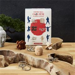 COFFRET DE 6 CASSE TETES GUERRIERS JAPONAIS