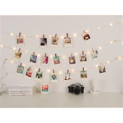 GUIRLANDE PHOTOS 32 CLIPS ROSEGOLD