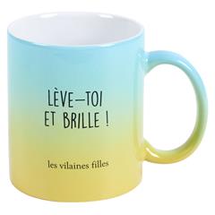 MUG TIE & DYE LEVE TOI ET BRILLE