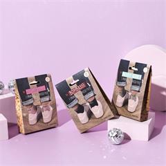 CHAUSSETTES PAILLETTES 3 COULEURS ASSORTIES