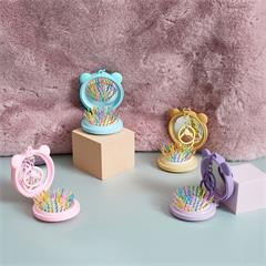 PORTE-CLES MIROIR BROSSE KAWAI ASSORTIS