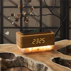 REVEIL CHARGEUR AVEC SEL ROSE