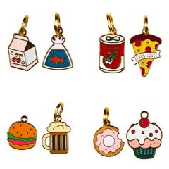 DUO MEDAILLES POUR COLLIERS ANIMAUX ASSORTIES