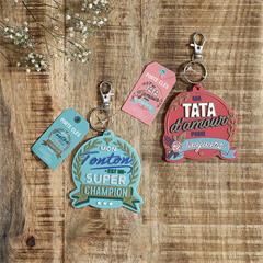 PORTE-CLE FAMILLE TONTON TATA