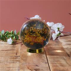 BOULE A NEIGE CADRE PHOTO PAPA