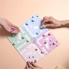 JEU DES PETITS CHEVAUX KAWAII BUBBLE TEA