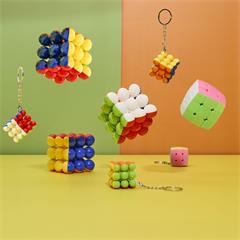 CASSETETE ET PORTECLES ASTRO CUBES ASSORTIS