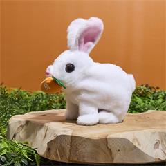 PELUCHE FRIMOUSSE LE LAPIN QUI MARCHE