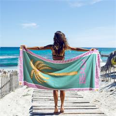 SERVIETTE DE PLAGE PALMIER M6