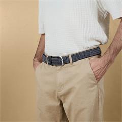 CEINTURE HOMME OFM NOIR ET BLANC M8