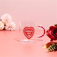 MUGS ANSE PAILLETTES MAMA MI AMORE ASSORTIS M12