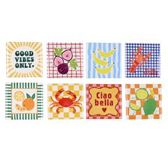 DESSOUS DE VERRES CALYPSO POP ASSORTIS