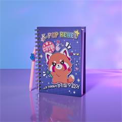 CARNETS ET STYLOS K-POP ASSORTIS