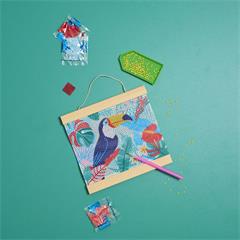 KIT DIY DIAMOND PAINTING AFFICHE TROPIQUES
