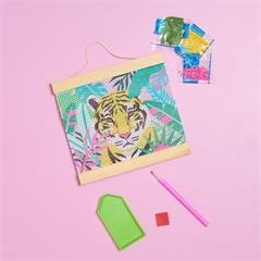 KIT DIY DIAMOND PAINTING AFFICHE WILD JUNGLE