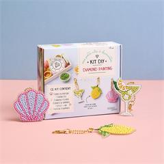 KIT DIY DIAMOND PAINTING PORTE-CLES