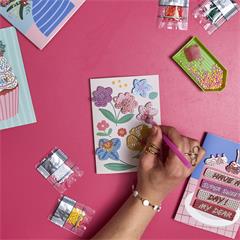 KIT DIY 4 CARTES DIAMOND PAINTING