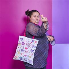 TOTE BAG I LOVE KPOP M12